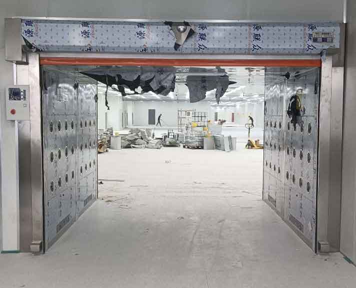 凈化車間風(fēng)淋室吹風(fēng)時間