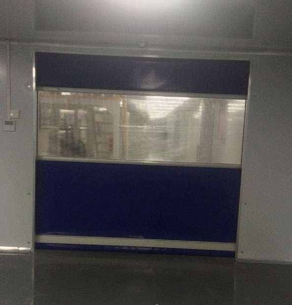 快速卷簾門風(fēng)淋室可以過人和過貨物嗎？